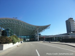 GRR airport entrance MEGADeltaMR Delta Points blog