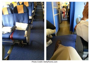 KLM 777 economy comfort seat 11G skyteam delta points blog review