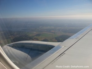 approach to GOT from AMS on KLM delta points blog