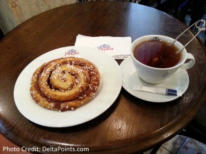 swedish bun and tea delta points blog