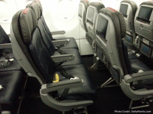 American Air A319 coach seats delta points blog (2)