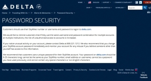 delta-com password warning