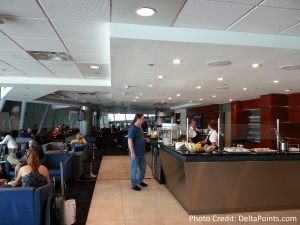seating area VIP Lounge MIA airport delta points blog (1)