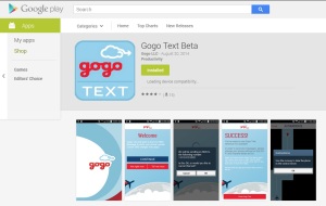 gogo text android sprint delta points blog