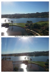 view from my windows suite westin lake las vegas delta points blog
