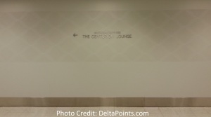 Centurion Lounge LGA LaGuardia Airport american express delta points blog inside entrance (1)