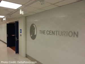 Centurion Lounge LGA LaGuardia Airport american express delta points blog inside entrance (2)