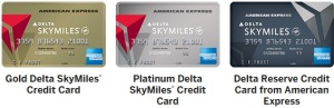 3 delta amex cards