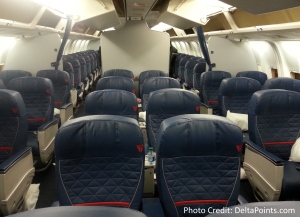 Delta 767-300 domestic 1st class seat 3 Delta points blog