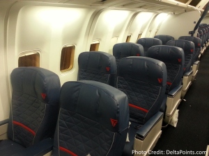 Delta 767-300 domestic 1st class seat 4 Delta points blog