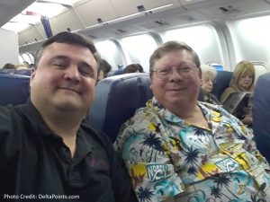Delta 767-300 domestic 1st class seat rene & Texas Yankee Delta points blog