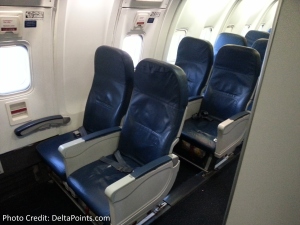Delta 767-300 domestic coach exit row 26 seat 2 Delta points blog