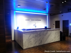The American Express Centurion lounge AMEX LAS Las Vegas airport delta points blog 3