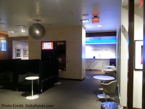 The American Express Centurion lounge AMEX LAS Las Vegas airport delta points blog 4