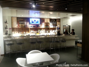 The American Express Centurion lounge AMEX LAS Las Vegas airport delta points blog 7