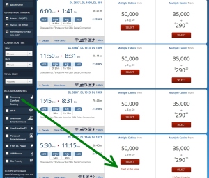 delta award booking page bait and switch page 2