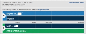 rene has completed earning 2016 medallion status delta points blog