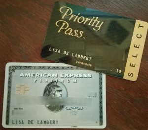 lisa add-on amex plat card and pp card