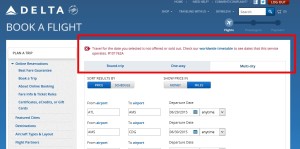delta-com says sold out but they are not