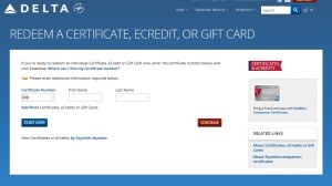 need for first and last name for bump voucher on Delta-com