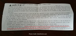 terms and conditions from delta bump voucher