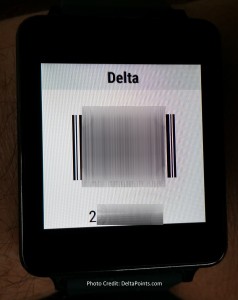 fly delta app on LG G watch android wear delta points review (4)