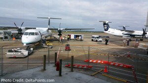 q400 prop jets in sea on EAT run delta points blog