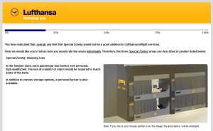 Lufthansa business class new product survey delta points blog (2)