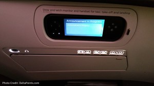 Virgin Atlantic seat contols and side IFE controls A330 Upper Class Delta Points blog
