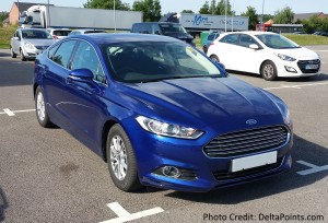 ford mondeo rented from hertz by delta points blog