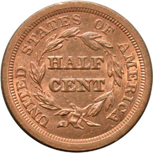 us half cent coin