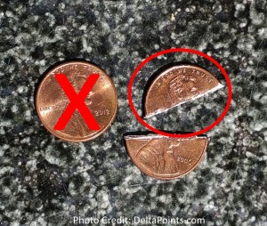 us penny cut in half delta points blog less than one penny now