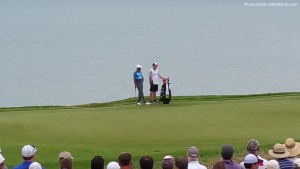 Tiger Woods at 16th green 2015 PGA Championship Whistling Straits Kohler Wisconsin delta points blog