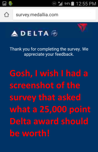 delta survey screenshot