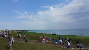 view of 16th hold 2015 PGA Championship Whistling Straits Kohler Wisconsin delta points blog