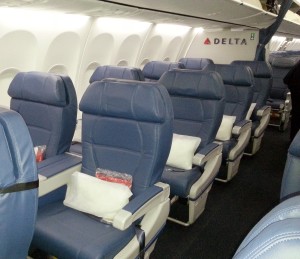 delta 1st class seat review by rene