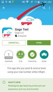 updates to gogo text now charging for use vs free beta (2)